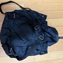 黒リュックサック①の画像