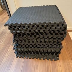 無料 トレーニング ジョイントマット 19枚入 縦横60センチ×高さ2センチの画像