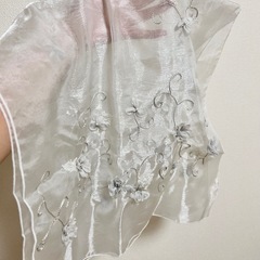 結婚式ショールの画像