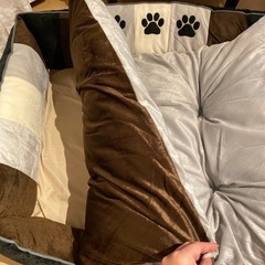新品未使用特売品！大型犬も寝れるペット用ベッドの画像