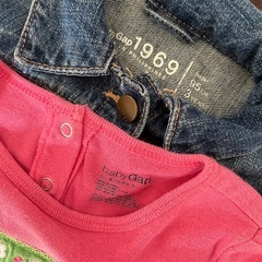 babygap 80 女の子　パンツ　洋服　セットの画像