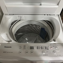 2020年製　パナソニック　Panasonic 洗濯機の画像