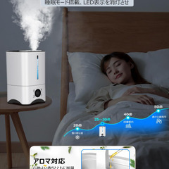 【購入後未使用】加湿器の画像