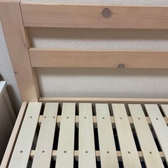 シングルベッド すのこタイプ 木製　