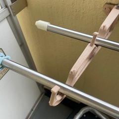 物干し竿 2本