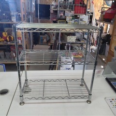 ● ミニ コンパクト スチールラック W44×D20×H47cm...
