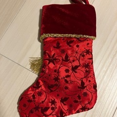 ペニンシュラホテル　クリスマス用靴下の画像