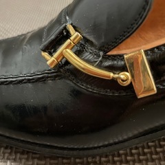 ⭐️箱なし⭐️中古GUCCI 黒ローファー　サイズ３８の画像