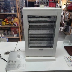 ● TEKNOS PH-1211 W  直管型 ハロゲンヒーター 2秒速暖 1200/800W 首振り機能 転倒offスイッチ 暖房 ヒーター ストーブ 2011年製 中古 ④の画像