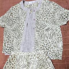 ヒョウ柄　セットアップ　3着セットの画像