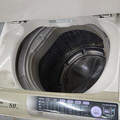 SANYO　二槽式全自動電気洗濯機　分け洗いの画像