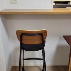 カウンターチェア　ニトリの画像