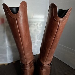⭐️ロングブーツ⭐️茶色　　サイズ２３.５センチの画像