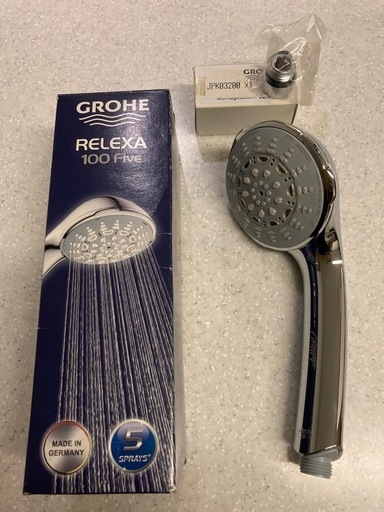 GROHE（グローエ）RELEXA 100Fiveリレクサ ファイブ 2879600J シャワーヘッド 高水圧 GROHE