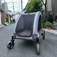 【取引中のため受付中断】ペットカート 折りたたみ式 耐荷重60K...