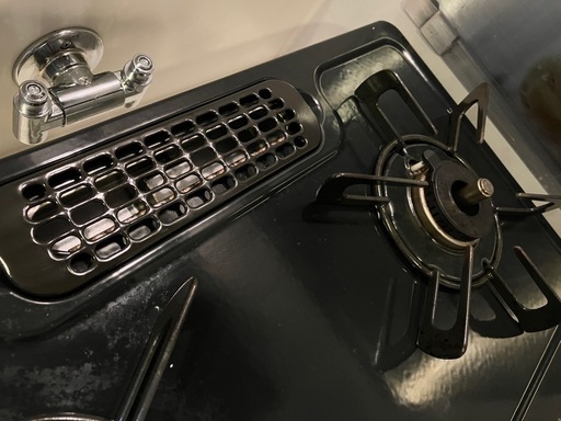 【2023年製】都市ガス用 コーナン オリジナル リンナイ（Rinnai) PortTech　水無し片面焼きガステーブル　PT20N-