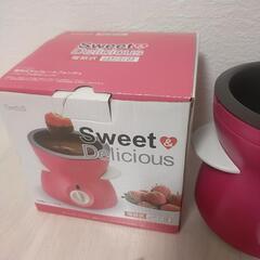 パール金属 ハートフルⅡ  電気式チョコレートフォンデュ　中古の画像