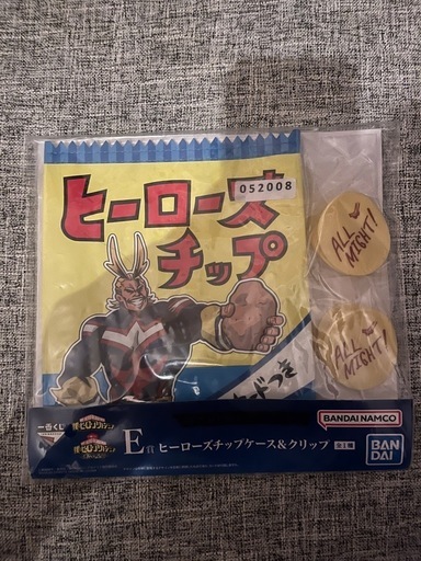 僕のヒーローアカデミア 一番くじ E賞 未開封