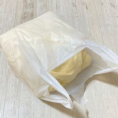 シングルマットレスサイズのカバー 未使用品　敷マットカバー アイボリーの画像