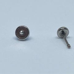オパールピアス エンド プッシュピン ④の画像