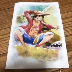 ワンピース　くら寿司コラボノート