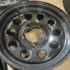 スズキ純正 JB74 ジムニーシエラ スチールホイール レンコンホイール 純正戻し冬用 極上品の画像