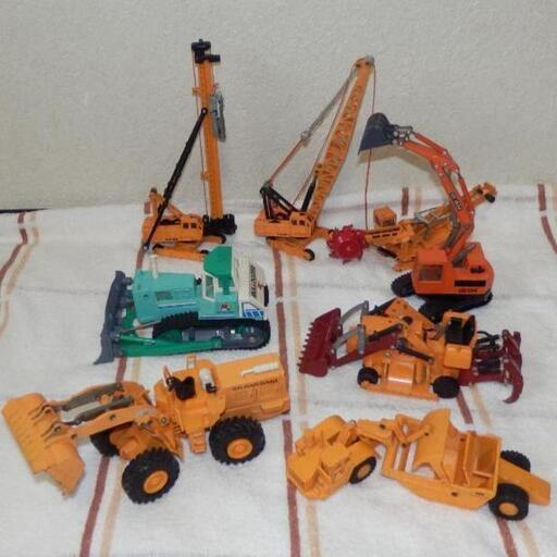 ★当時物❤️働く車セット❤️日本製★シンセイ★ダイヤペットACE★ヨネザワ ❤️掃除済み☆当時物❤️働く車セット☆シンセイ☆ダイヤペットACE