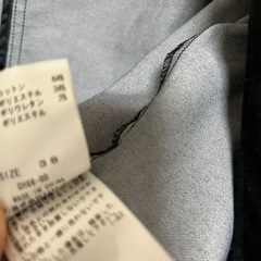 ブラック　半袖ジャケットの画像