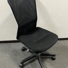 デスクチェア　オフィスチェア　ブラック　①