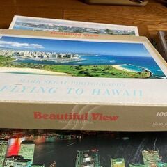 ジグソーパズル　1000ピース　FLYING TO HAWAII