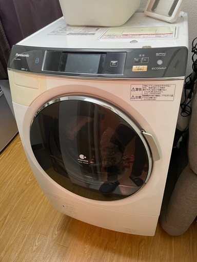 Panasonic ドラム式洗濯機 NA-VT820L エコナビ機能搭載