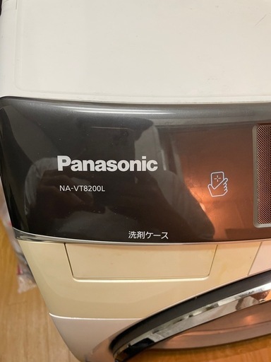 Panasonic ドラム式洗濯機 NA-VT820L エコナビ機能搭載