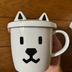 蓋付きお父さんマグカップの画像