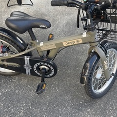 16インチの子供用自転車