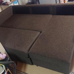 ニトリ カウチ ソファーベッド ノアークの画像