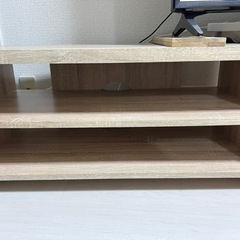 テレビ台 伸縮式 ローボード ローテーブルの画像
