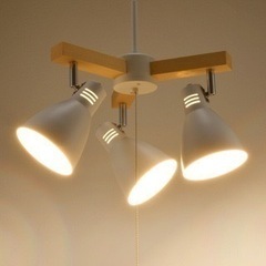 新品未開封/照明３灯ペンダントライト/LEDの画像
