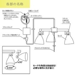 新品未開封/照明３灯ペンダントライト/LEDの画像