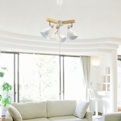 新品未開封/照明３灯ペンダントライト/LEDの画像