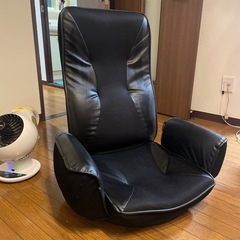 予定者あり【値下げ】 黒座椅子