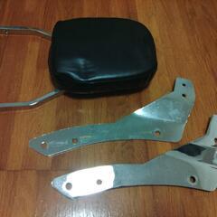 バイク用 バックレスト キャリア 汎用品