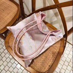 新品:優しい中国風　ジャカード　ショルダーバッグ　ハンドバッグ　クロスボディバッグの画像