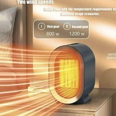 セラミックファンヒーターの画像