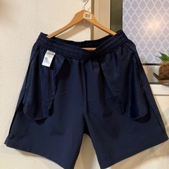 メンズXOサイズadidasアディダスハーフパンツの画像