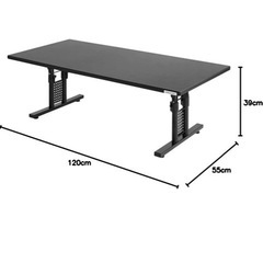 BHD-1200L オフィステーブル 120cm x 55cm ...