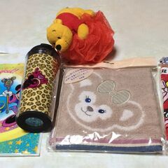 ディズニー色々　ミニー、ダッフィー、プーさん、タンブラー、ショッパー袋