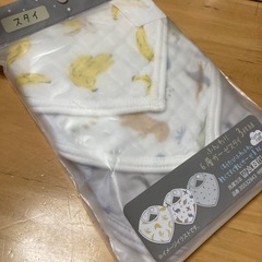 【新品未開封】6層ガーゼスタイ3枚