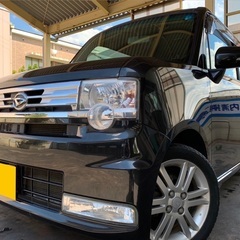 快適なターボ車‼️月々9千円〜分割払い可❗️車検2年付き！【名義変更代込み】車内広い！大人気☆ムーブコンテカスタムRS☆純正ナビ付き☆走行中DVD見れます☆ETC付き☆フルオートエアコン☆ドライブレコーダー付きのフル装備☆純正アルミ☆そのまま乗って帰れます‼️の画像
