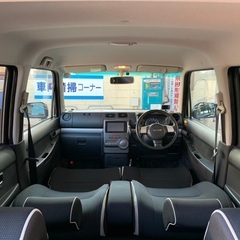 快適なターボ車‼️月々9千円〜分割払い可❗️車検2年付き！【名義変更代込み】車内広い！大人気☆ムーブコンテカスタムRS☆純正ナビ付き☆走行中DVD見れます☆ETC付き☆フルオートエアコン☆ドライブレコーダー付きのフル装備☆純正アルミ☆そのまま乗って帰れます‼️の画像
