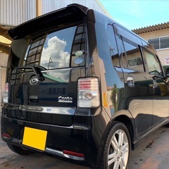 快適なターボ車‼️月々9千円〜分割払い可❗️車検2年付き！【名義変更代込み】車内広い！大人気☆ムーブコンテカスタムRS☆純正ナビ付き☆走行中DVD見れます☆ETC付き☆フルオートエアコン☆ドライブレコーダー付きのフル装備☆純正アルミ☆そのまま乗って帰れます‼️の画像
